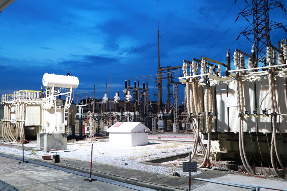 EVNNPC đóng điện hệ thống lưu trữ năng lượng đầu tiên