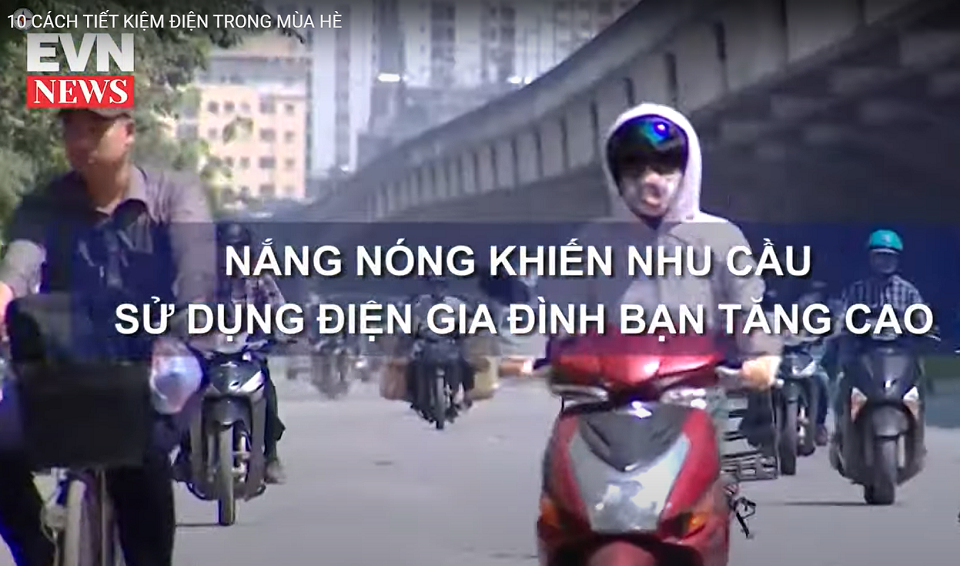10 CÁCH TIẾT KIỆM ĐIỆN TRONG MÙA HÈ