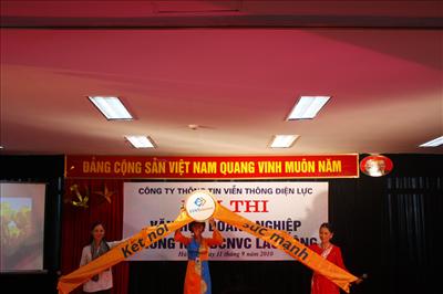 Sôi nổi cuộc thi văn hóa doanh nghiệp EVN tại EVNTelecom