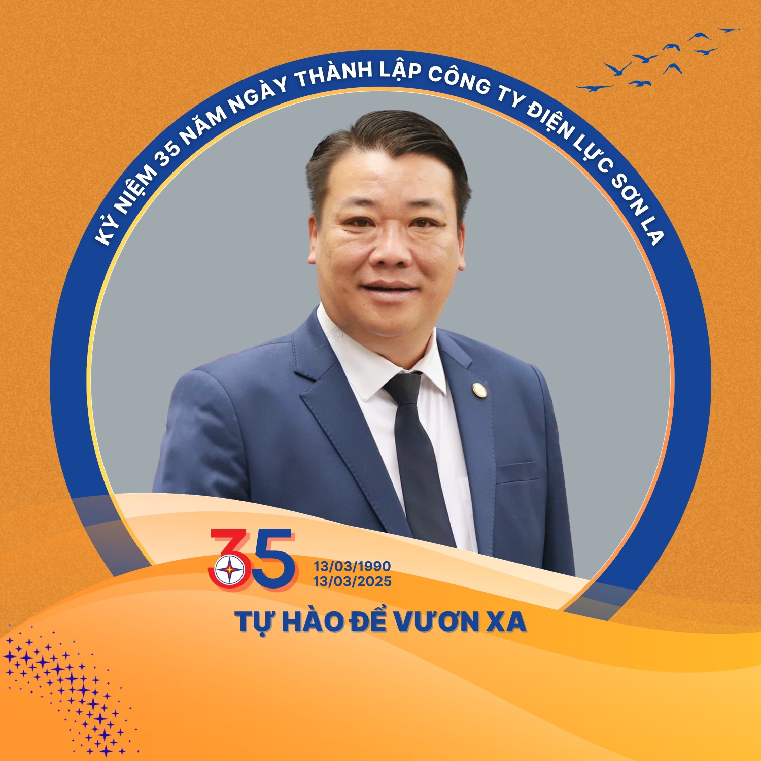 Thư chúc mừng của Giám đốc PC Sơn La gửi CBCNV nhân dịp kỷ niệm 35 năm ngày thành lập