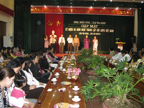 PCSL gặp mặt nhân Ngày thành lập Hội LHPN Việt Nam 20.10