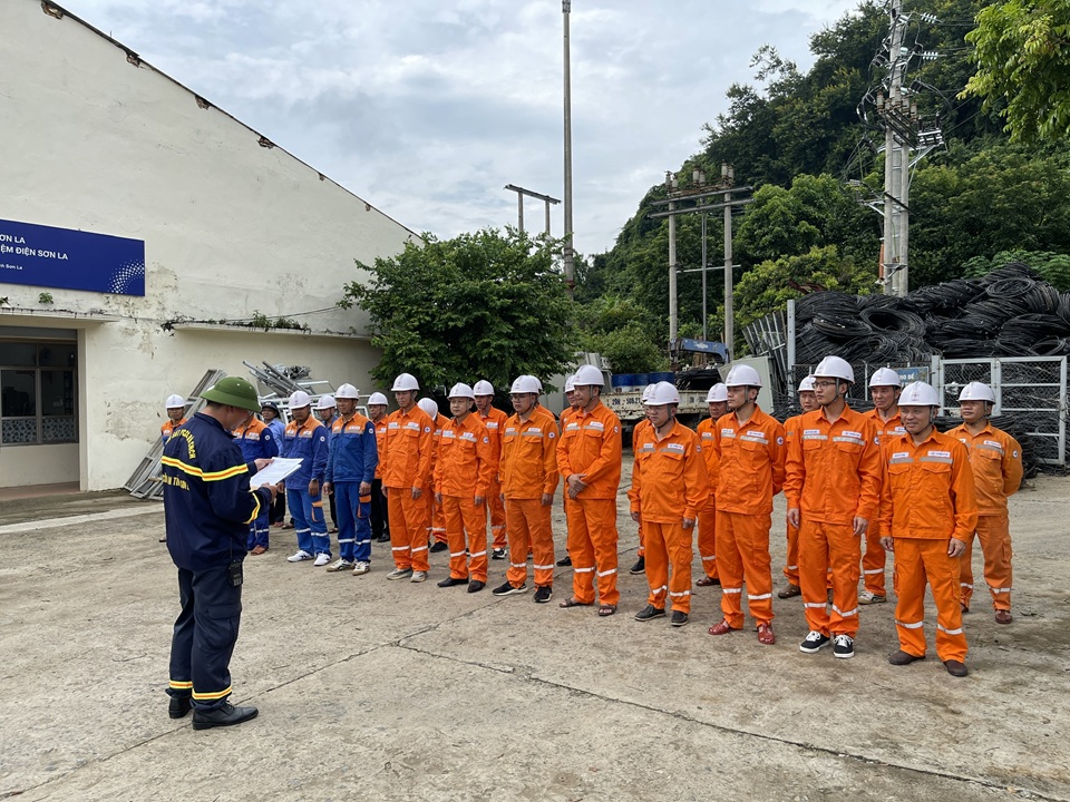 Công ty Điện lực Sơn La: Nâng cao kỹ năng nhận diện nguy cơ đến thực hành xử lý tình huống cháy, nổ