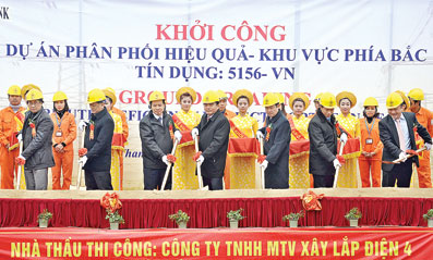 Tổng Công ty Điện lực miền Bắc khởi công Dự án phân phối hiệu quả-khu vực phía Bắc