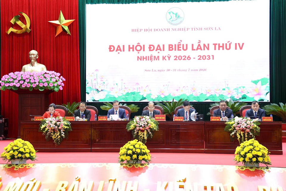 Đại hội đại biểu Hiệp hội Doanh nghiệp tỉnh lần thứ IV, nhiệm kỳ 2026-2031
