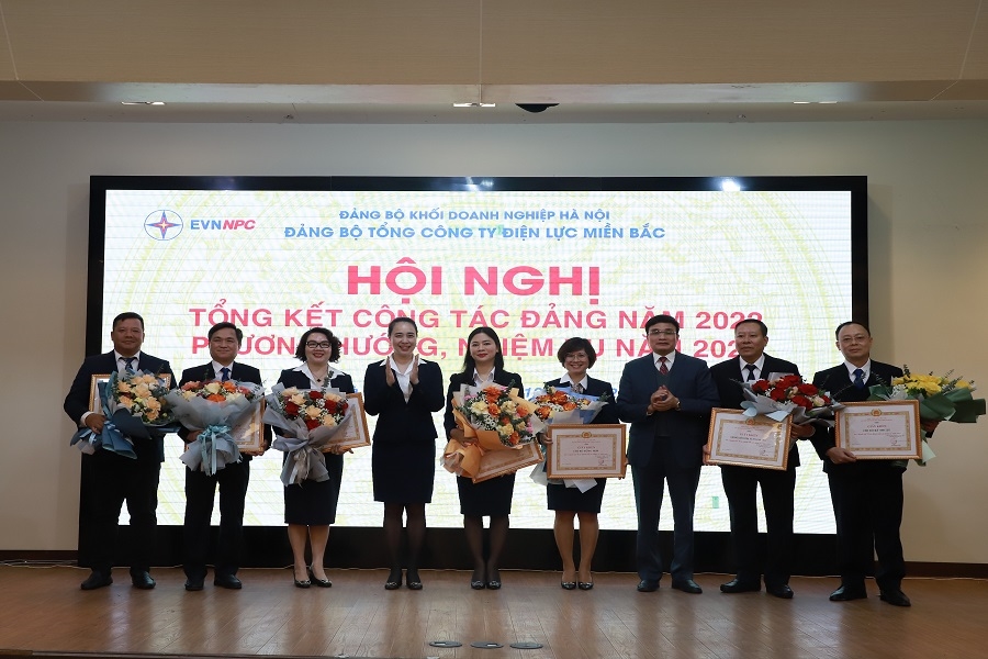 Đảng bộ Tổng công ty Điện lực miền Bắc tổ chức Hội nghị tổng kết công tác Đảng năm 2022, phương hướng nhiệm vụ năm 2023
