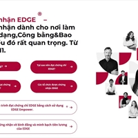 Tổng quan về chứng chỉ EDGE - Tiêu chuẩn toàn cầu về bình đẳng giới