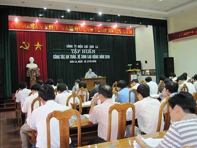 PCSL: tập huấn công tác an toàn - vệ sinh lao động năm 2010