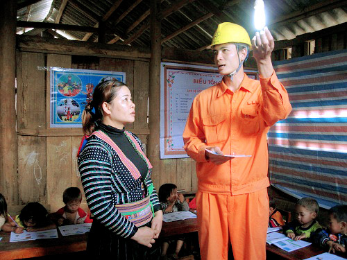 Thắp lên dòng điện mùa xuân