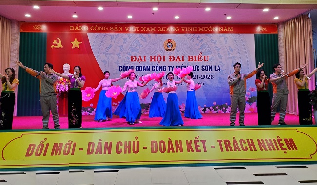 Tin truyền hình: Đại hội Công đoàn Công ty Điện lực Sơn la thành công tốt đẹp