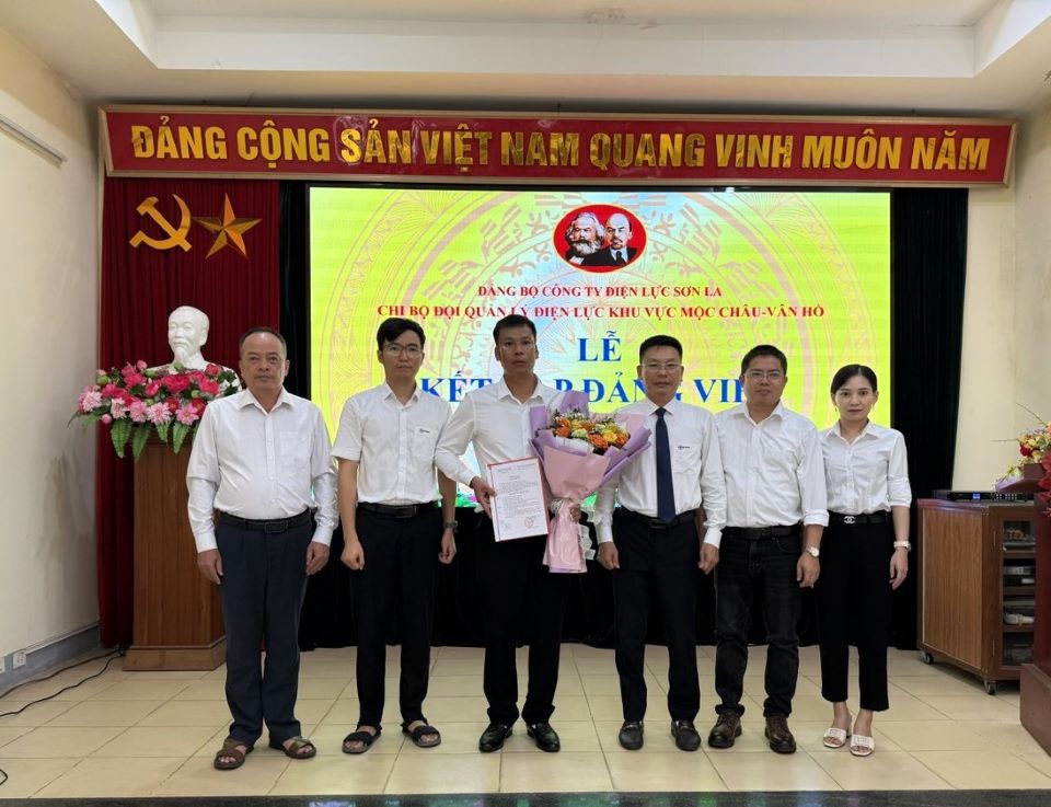 Các chi bộ trực thuộc tổ chức Kết nạp đảng viên