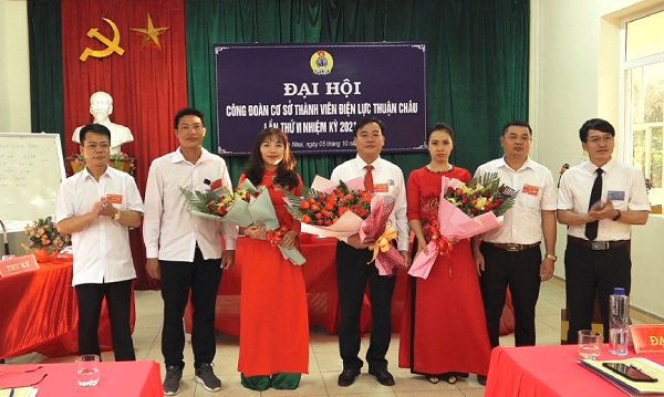 Đại hội Công đoàn cơ sở thành viên Điện lực Thuận Châu nhiệm kỳ 2021-2026
