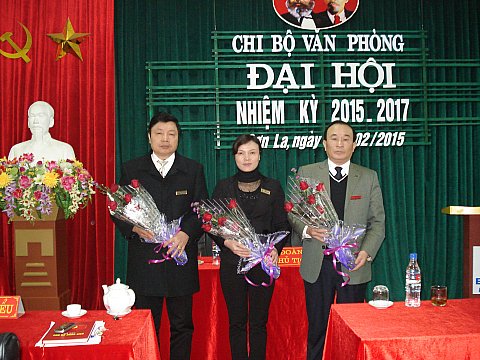 Đại hội Chi bộ Văn phòng nhiệm kỳ 2015 - 2017 thành công tốt đẹp