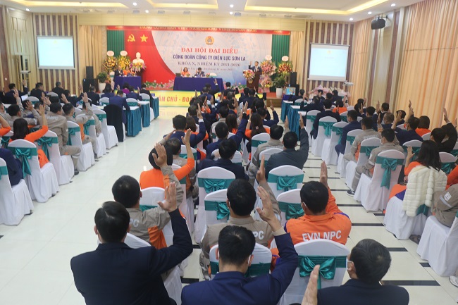 Đại hội đại biểu công đoàn Công ty Điện lực Sơn La lần thứ X