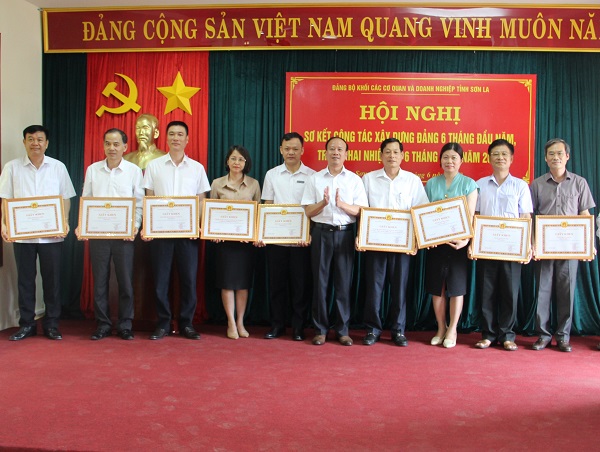 Đảng bộ Khối các cơ quan và Doanh nghiệp tỉnh tổ chức hội nghị sơ kết công tác xây dựng đảng 
