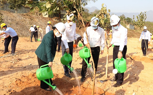 EVN tổ chức phát động hưởng ứng phong trào "Tết trồng cây" năm 2021