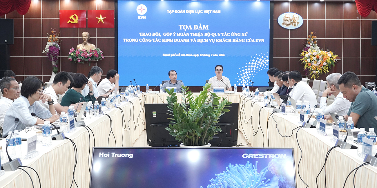 EVN xây dựng văn hóa phục vụ chuyên nghiệp trong công tác kinh doanh và dịch vụ khách hàng
