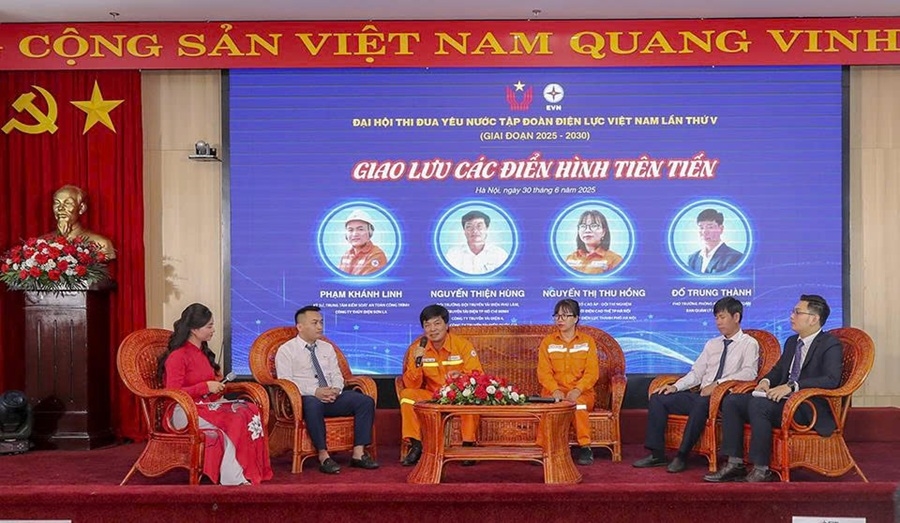 TCBC EVN: Đại hội Thi đua Yêu nước EVN lần thứ V (2025-2030):Nơi bản lĩnh người thợ điện tỏa sáng, góp phần Thắp sáng niềm tin