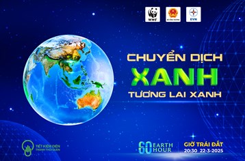 Giờ Trái đất: Chiến dịch xanh - Tương lai xanh