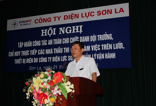 Tập huấn công tác an toàn cho các Nhà thầu thi công 