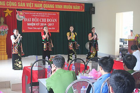 Điện lực Thuận Châu: Tổ chức thành công Đại hội Chi đoàn nhiệm kỳ 2014 - 2017