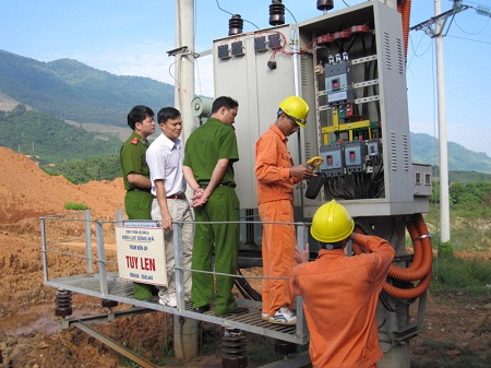 KIểm tra công tác phòng cháy & chữa cháy điện năm 2010 