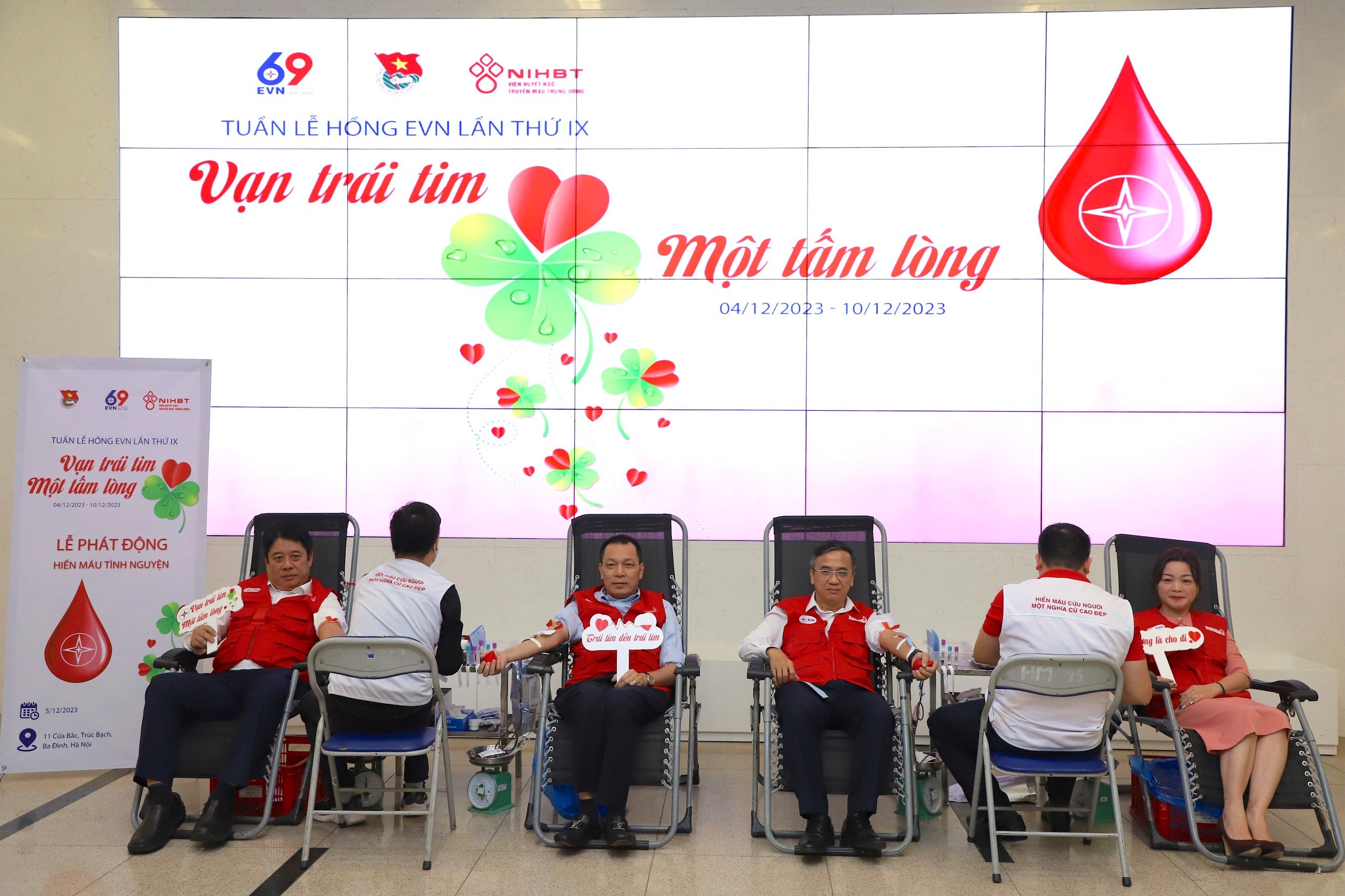 Thông cáo báo chí EVN triển khai chương trình hiến máu tình nguyện- Tuần lễ hồng EVN lần thứ IX