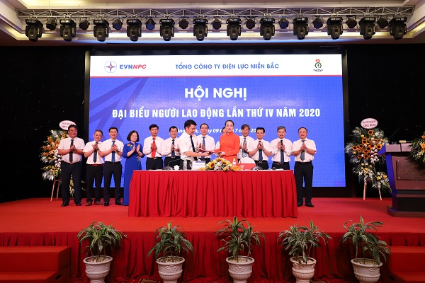 Hội nghị đại biểu Người lao động của Tổng công ty Điện lực miền Bắc lần thứ IV, nhiệm kỳ 2020-2022