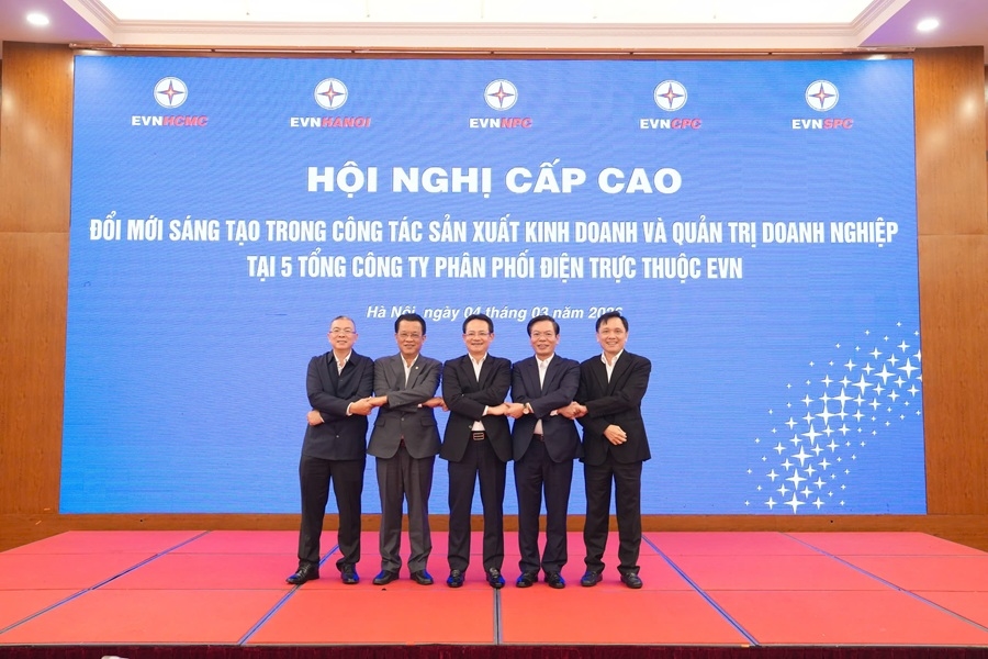 Hội nghị lãnh đạo cấp cao của 5 Tổng công ty phân phối điện thuộc Tập đoàn Điện lực Việt Nam