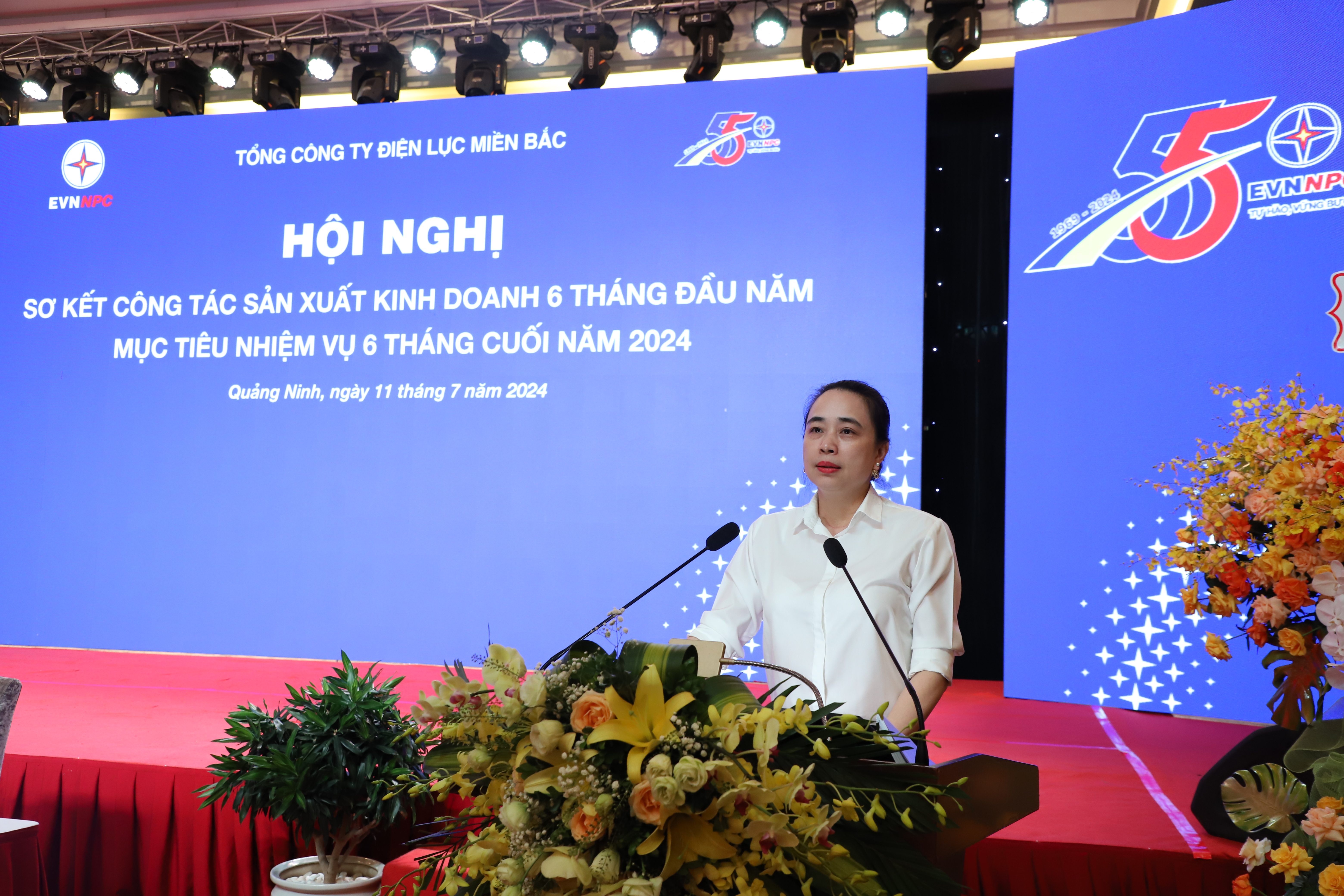 Tổng công ty Điện lực miền Bắc - Hội nghị sơ kết 6 tháng đầu năm 2024