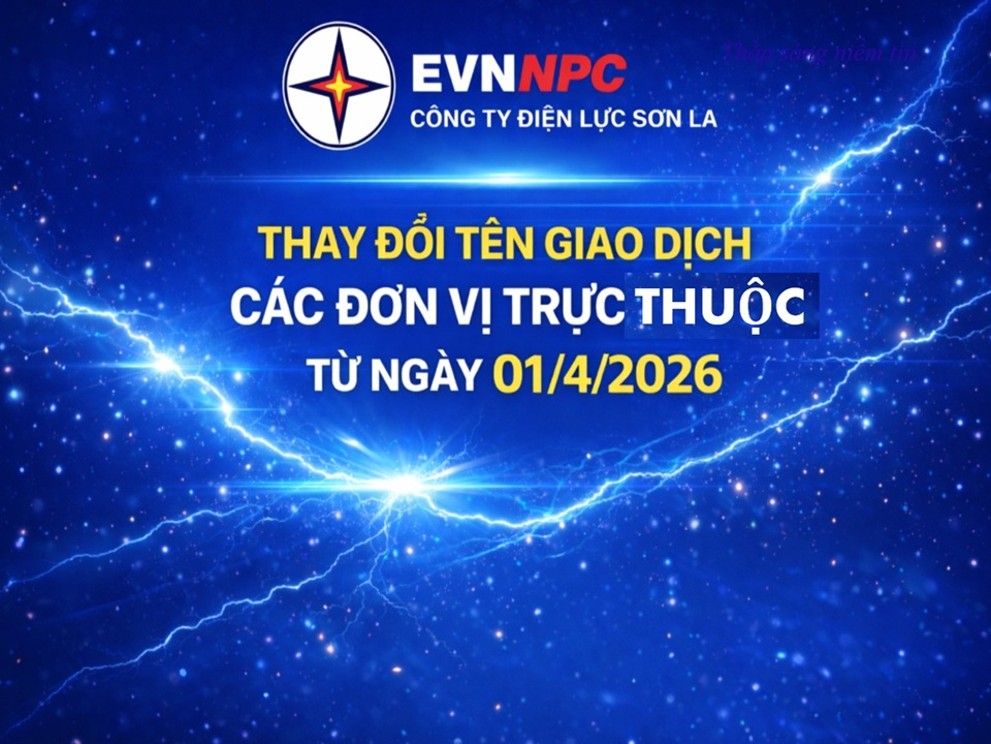 Công ty Điện lực Sơn La đổi tên các Đội Quản lý điện lực khu vực