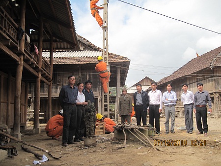 Púng Bánh, Mường Lèo chuẩn bị có điện lưới Quốc gia