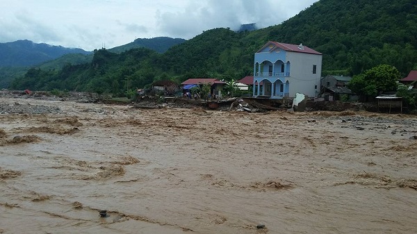 Tin cảnh báo lũ trên sông Đà, cảnh báo lũ quét và sạt lở đất khu vực vùng núi phía Bắc