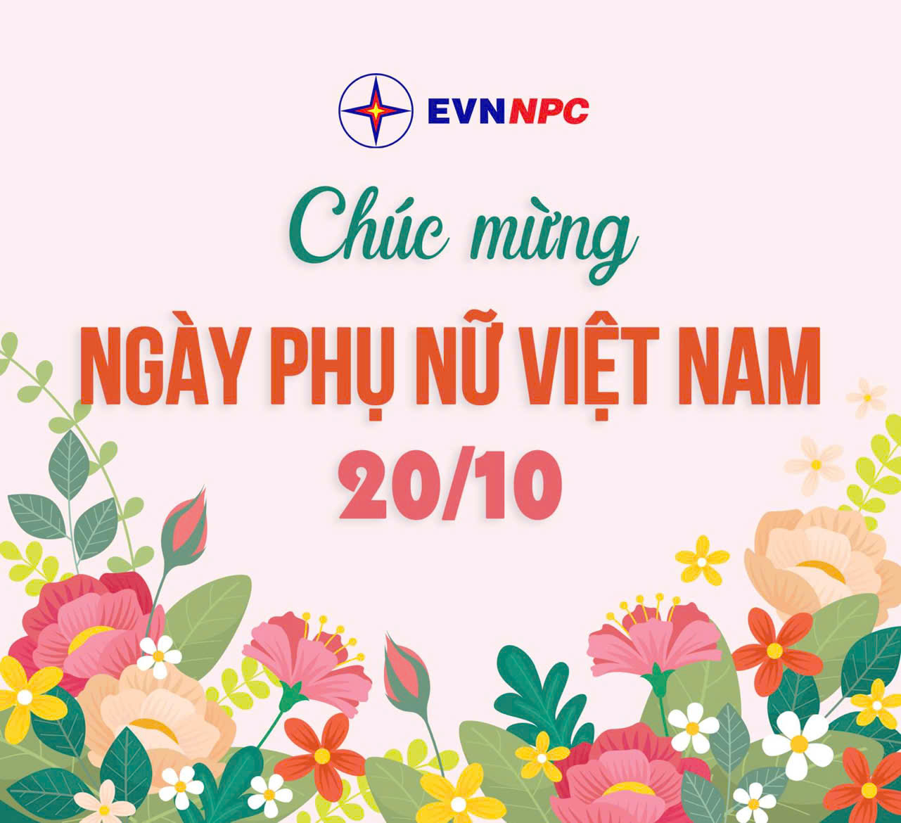 Thư chúc mừng Ngày Phụ nữ VN của Tổng Giám đốc Tổng công ty Điện lực miền Bắc
