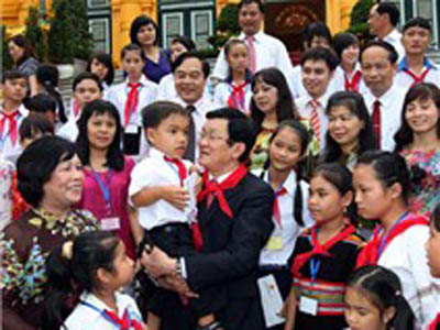 Thư của Chủ tịch nước nhân Tết Trung thu