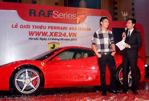 Chủ siêu xe Italia 750.000 USD là 1 thiếu gia Hà Thành