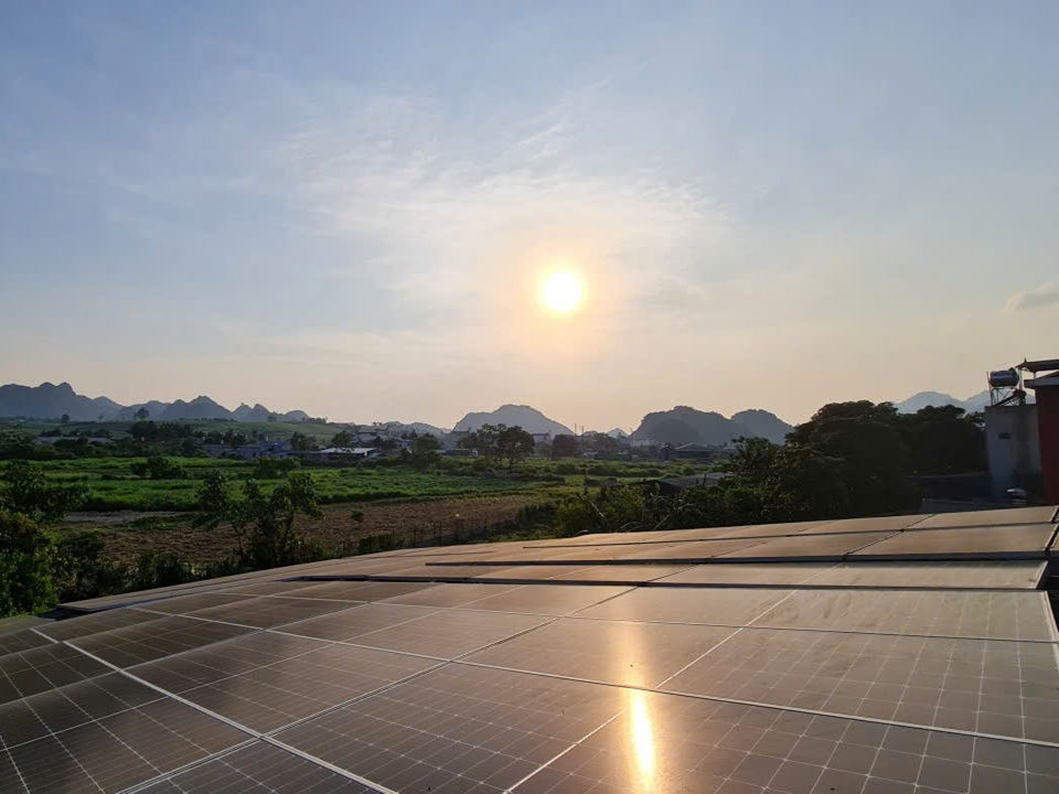 Khai thác nguồn năng lượng từ mái nhà