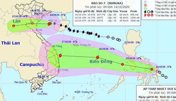 Tin mưa lớn diện rộng ở Bắc Bộ và Bắc Trung Bộ