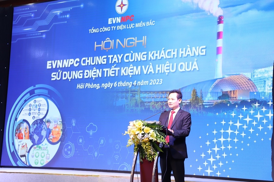 Tổng công ty Điện lực miền Bắc đồng hành chung tay cùng khách hàng sử dụng điện tiết kiệm và hiệu quả