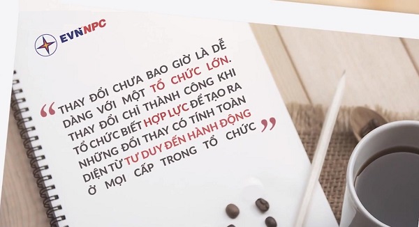 Văn hoá doanh nghiệp – động lực phát triển của EVNNPC