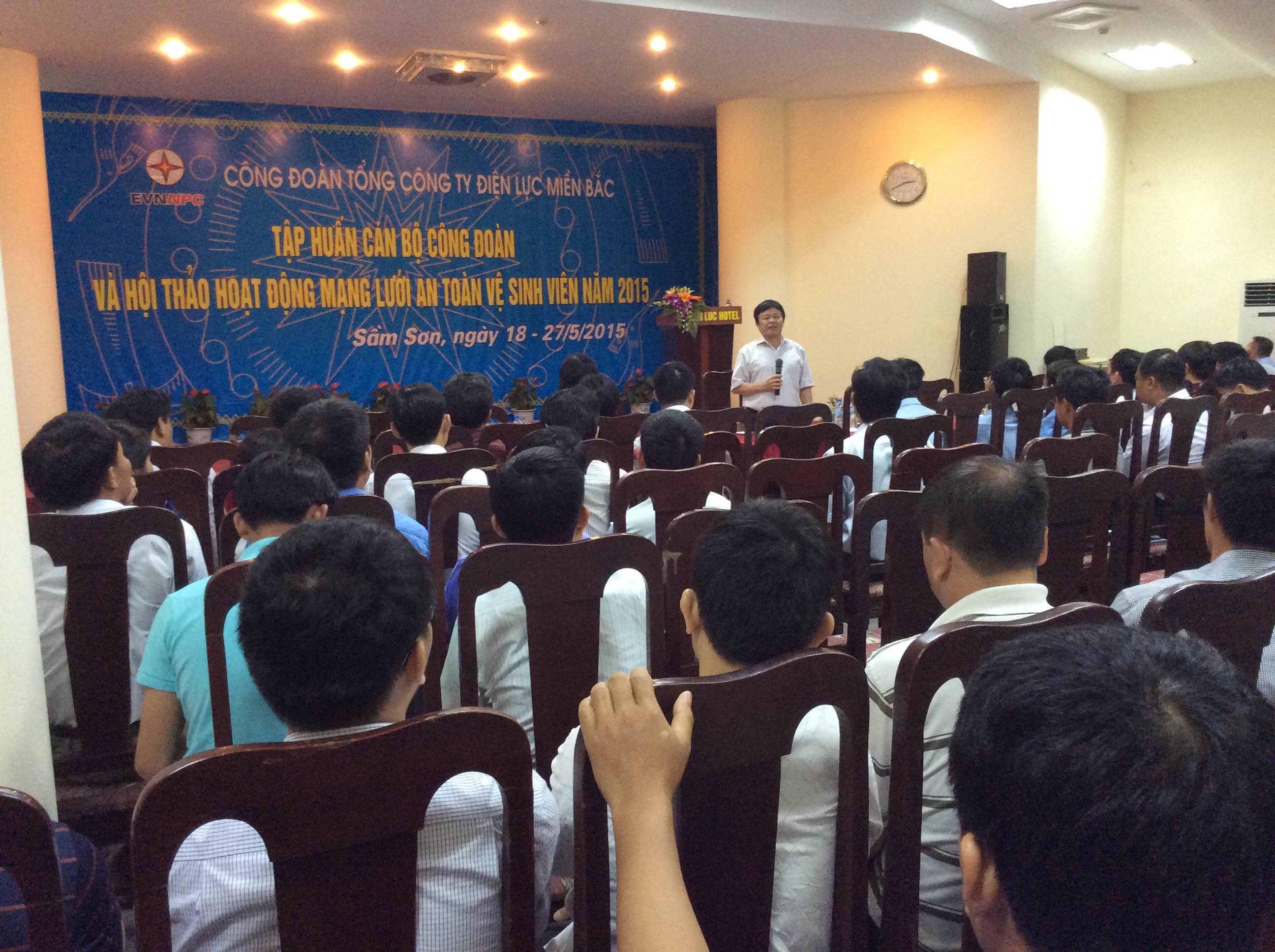 Hội thảo hoạt động mạng lưới công tác an toàn vệ sinh viên.