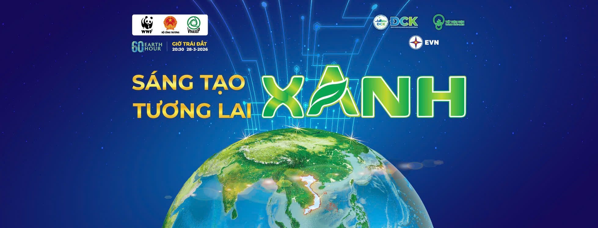 EVNNPC hưởng ứng Giờ Trái đất 2026: Từ “60 phút tắt đèn” đến hành trình kiến tạo lối sống xanh