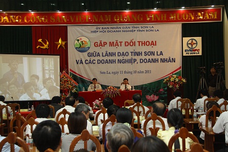 Lãnh đạo tỉnh Sơn La: gặp mặt đối thoại với doanh nghiệp