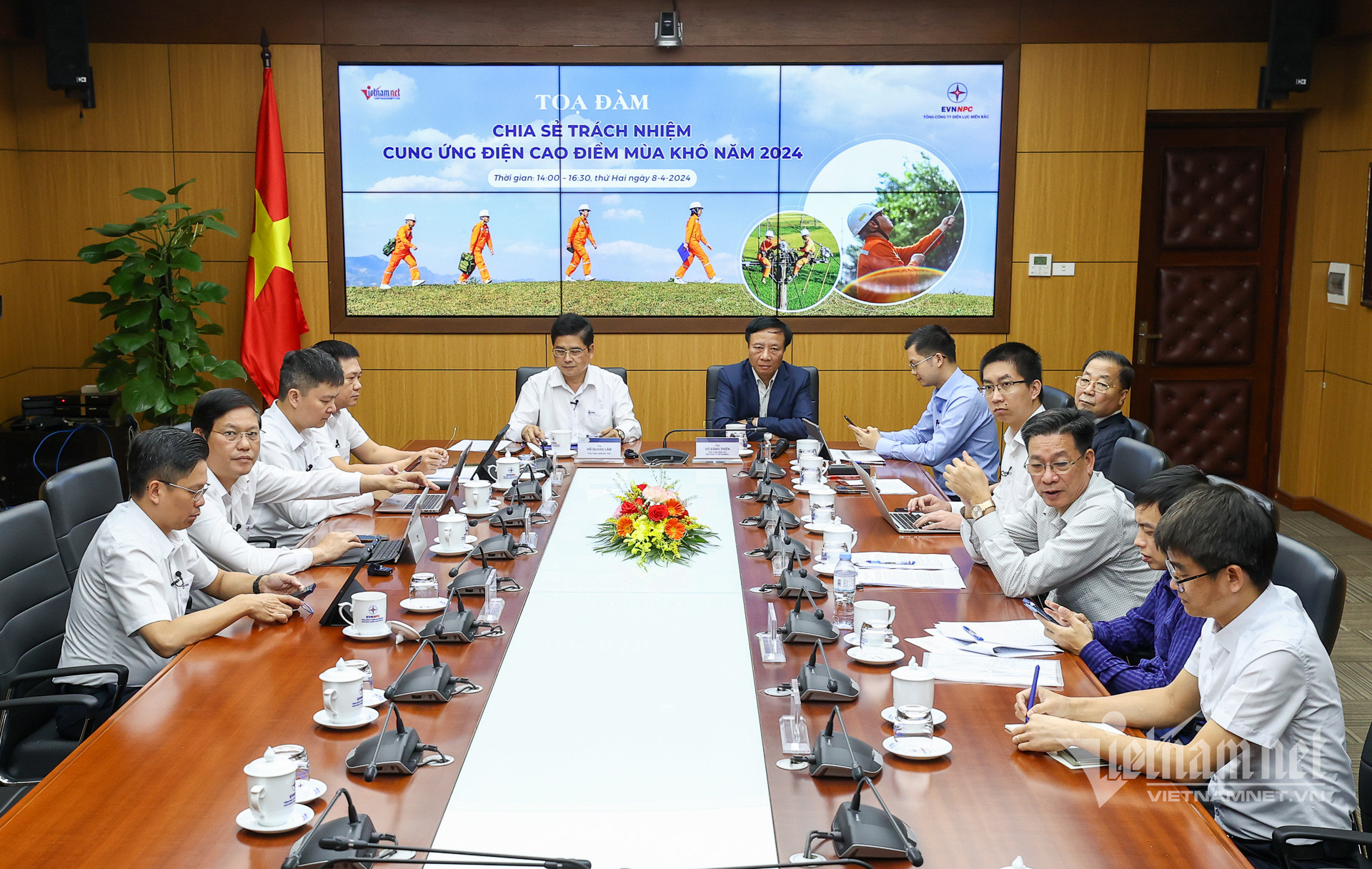 Tọa đàm trực tuyến Cung ứng điện cao điểm mùa khô 2024
