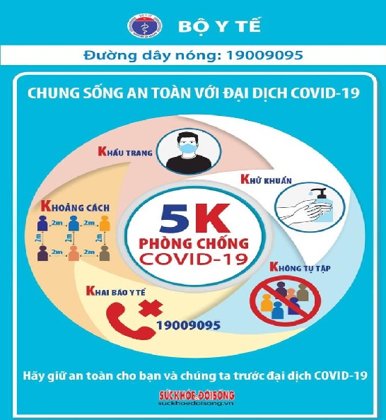 Bộ Y tế kêu gọi người dân đồng lòng quyết tâm phòng, chống dịch bệnh COVID - 19