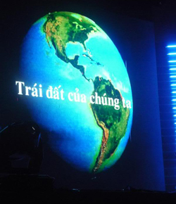 Sơn La: Tiết kiệm được 4.300kWh điện trong Giờ trái đất năm 2012