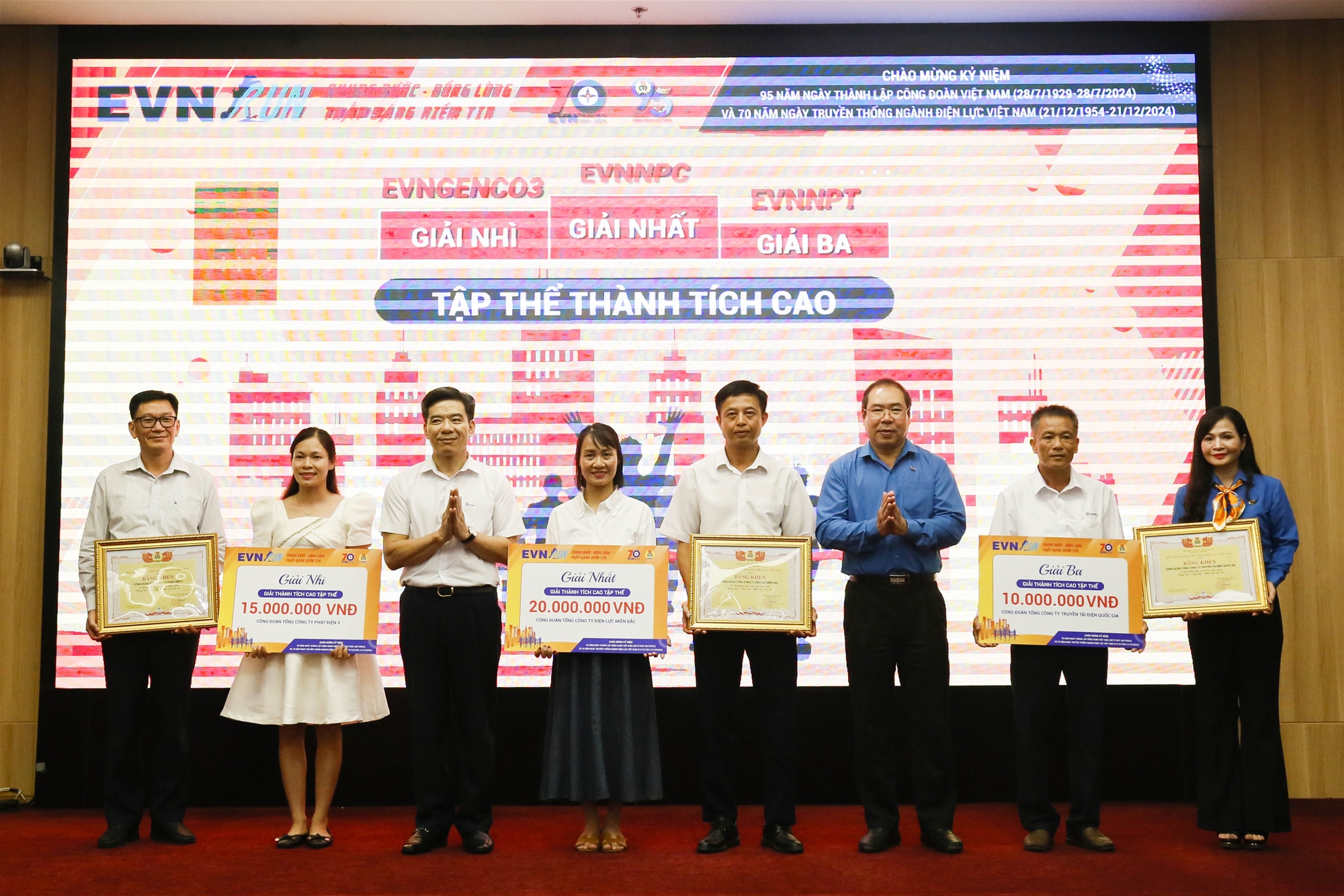 Tổng kết trao giải chạy bộ online EVN run “Chung sức – Đồng lòng – Thắp sáng niềm tin”