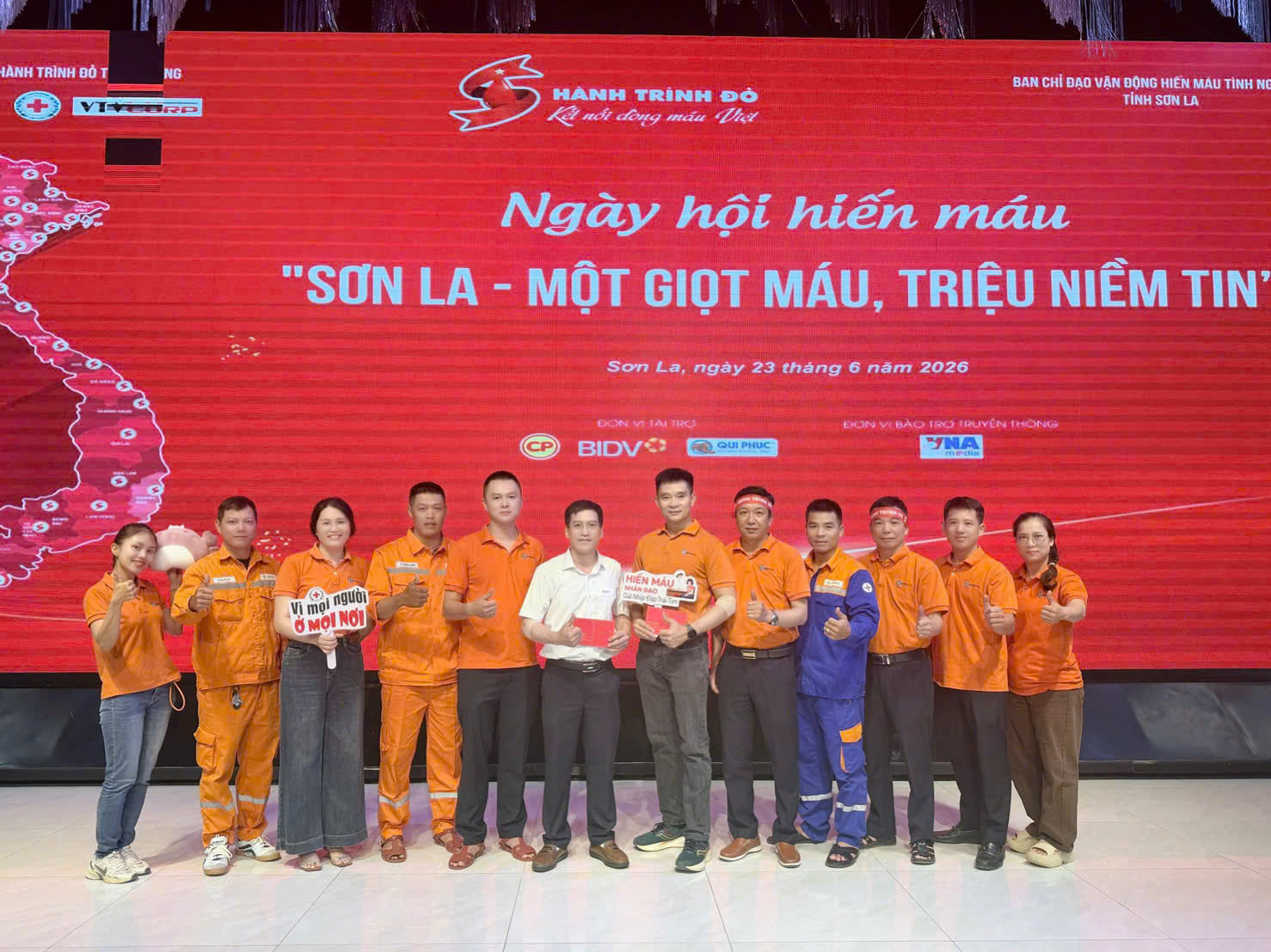 Công ty Điện lực Sơn La hưởng ứng Chương trình hiến máu tình nguyện “Hành trình Đỏ” năm 2026
